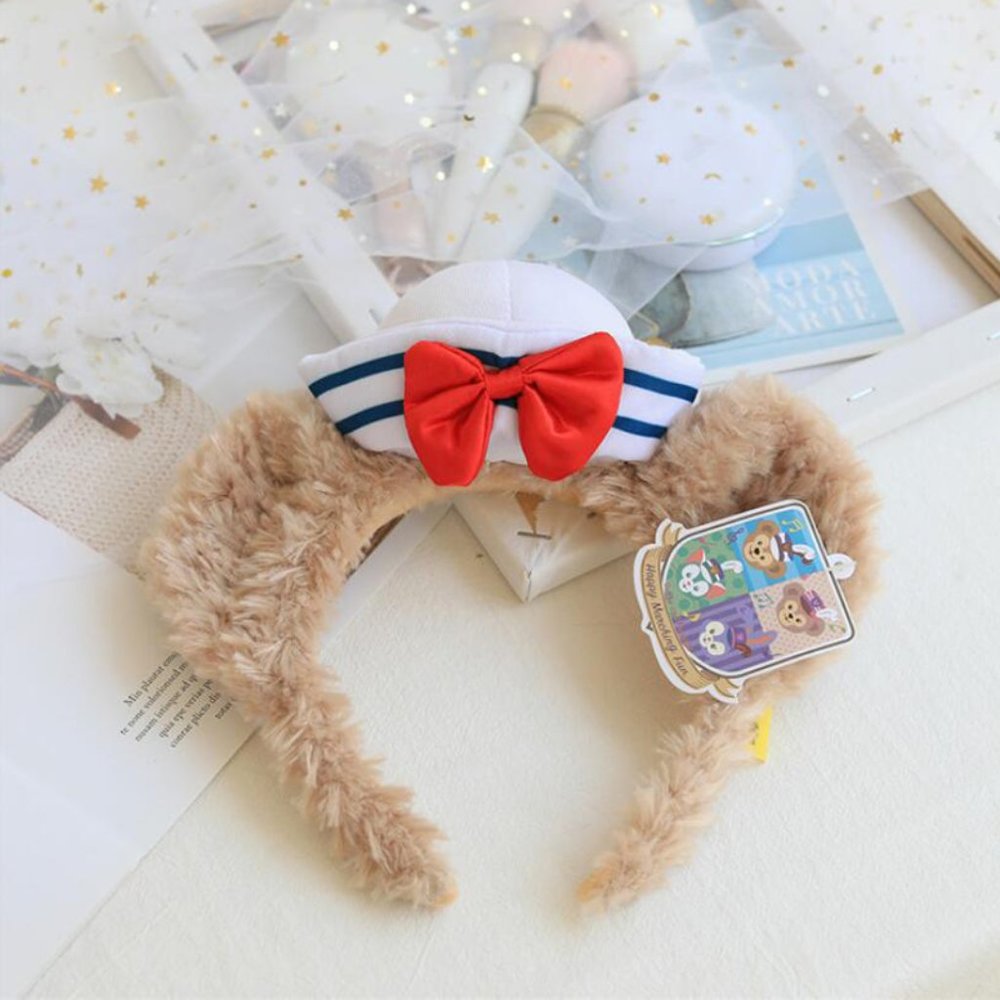 Disney Navy Shirley Plush Doll Headband